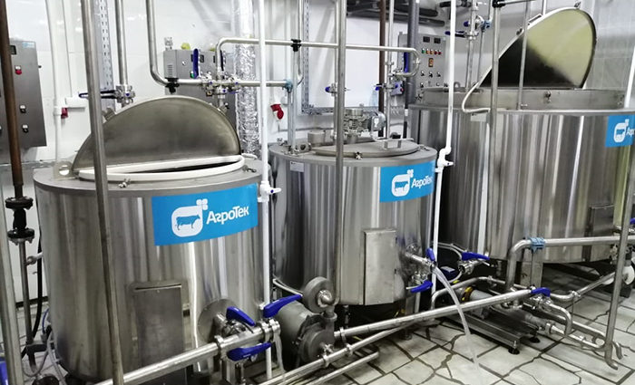 Запуск цеха по переработке молока в Уфе