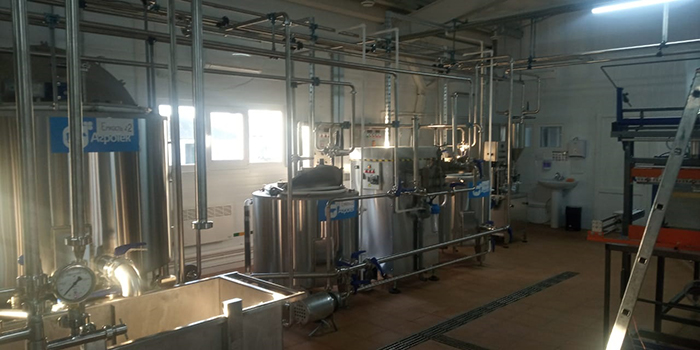 Пуск завода по переработке молока в Усть-Лабинске